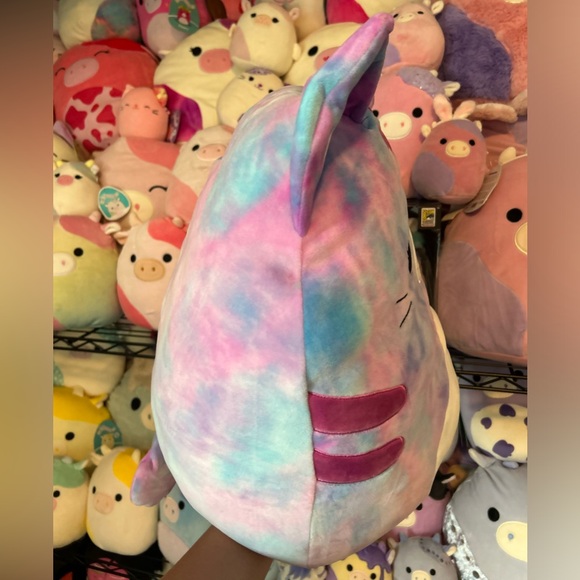 OG 2020 Eloise the pink and purple cat squishmallow NWT 16in - Picture 2 of 5